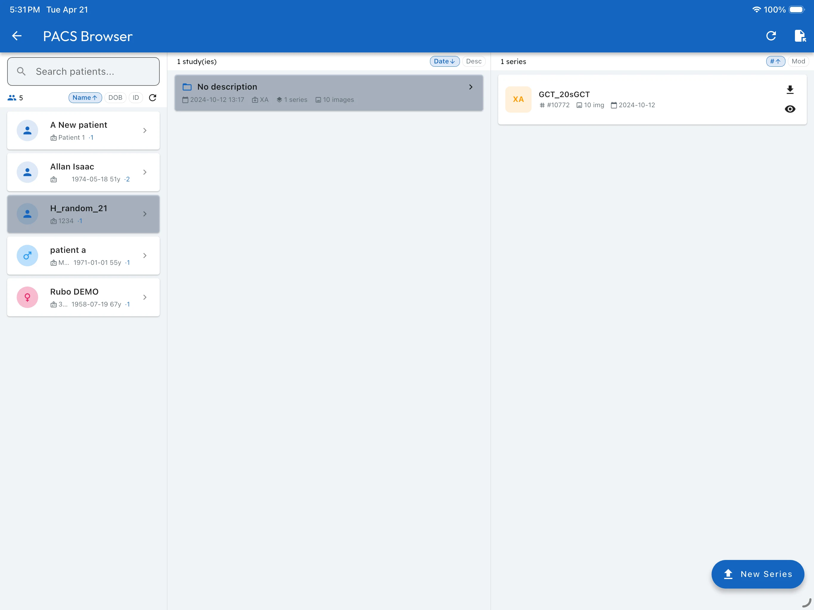 MedView screenshot