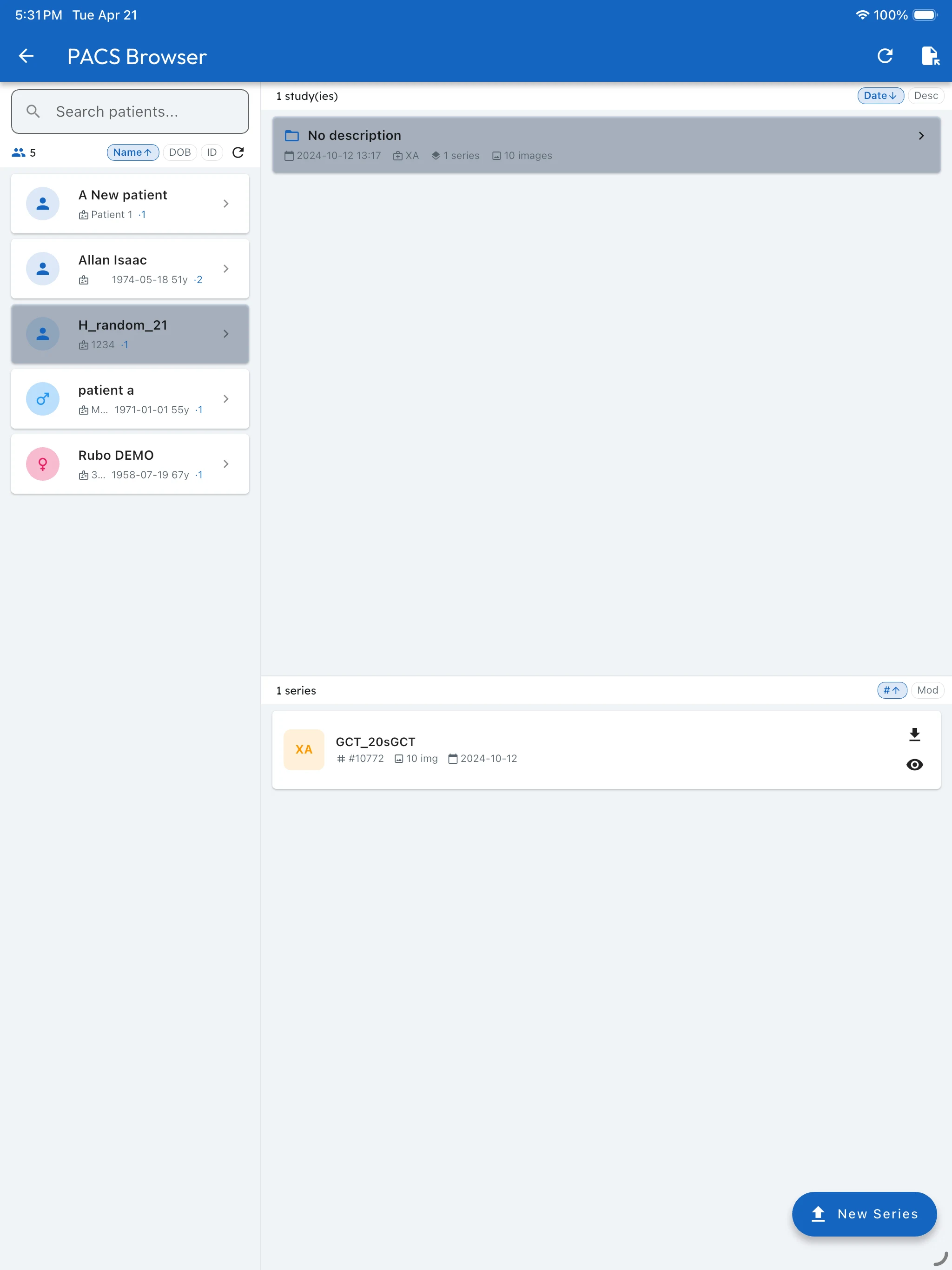 MedView screenshot