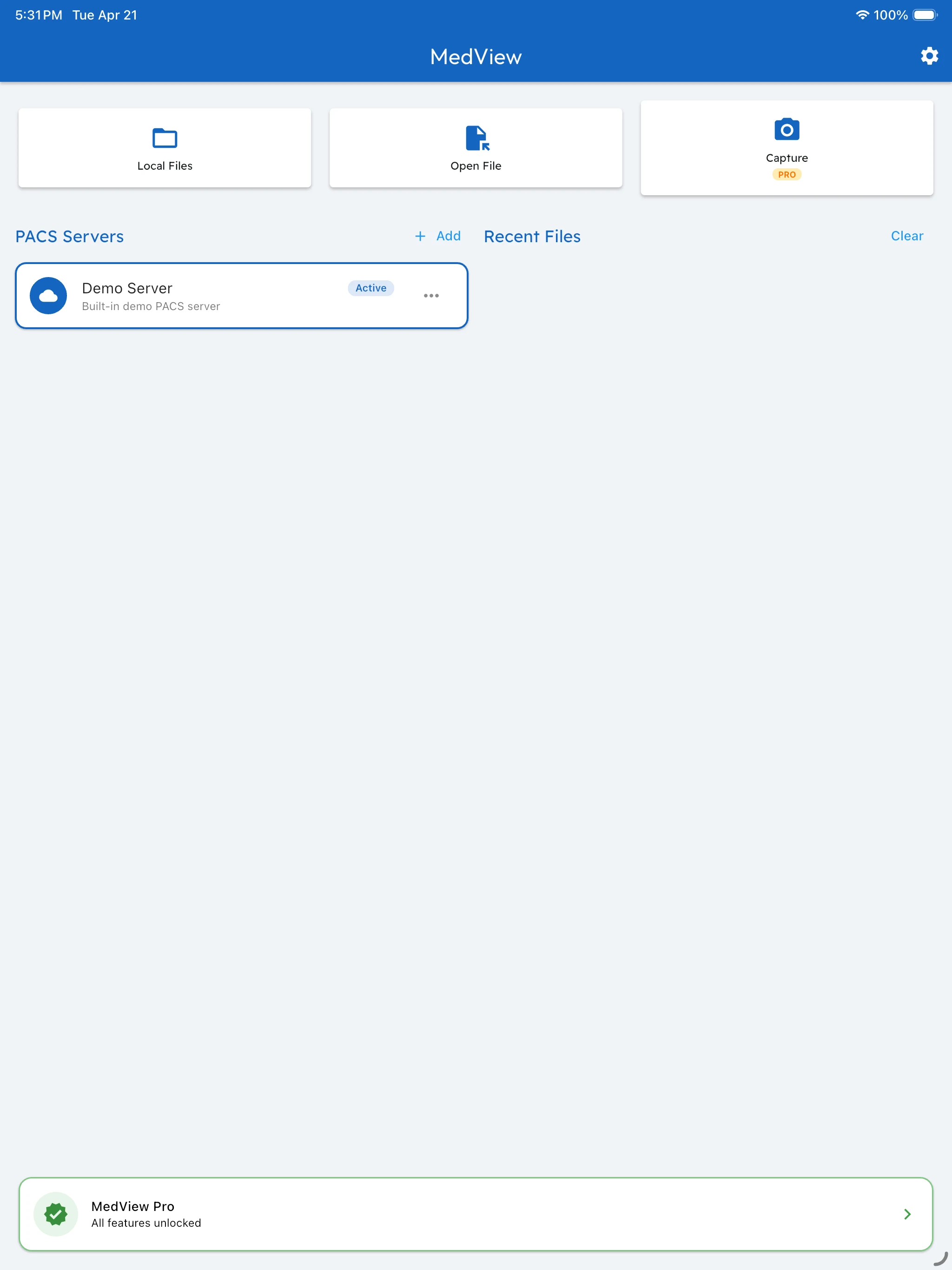 MedView screenshot